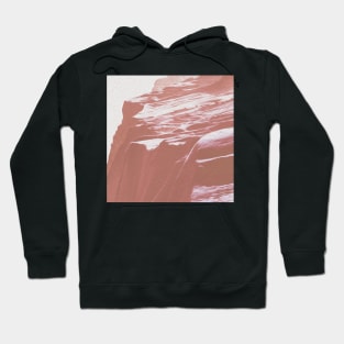 Rose Blush Mountains Oil Effects 4 Hoodie